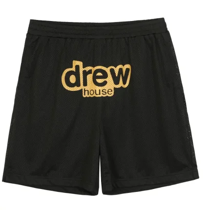Drew House Men & Women Summer Breeches Black Shorts
