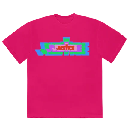 Justin Bieber Justice Drew Pink Shirt