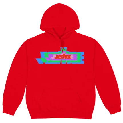 Justin Bieber Justice Tour Orange Hoodie